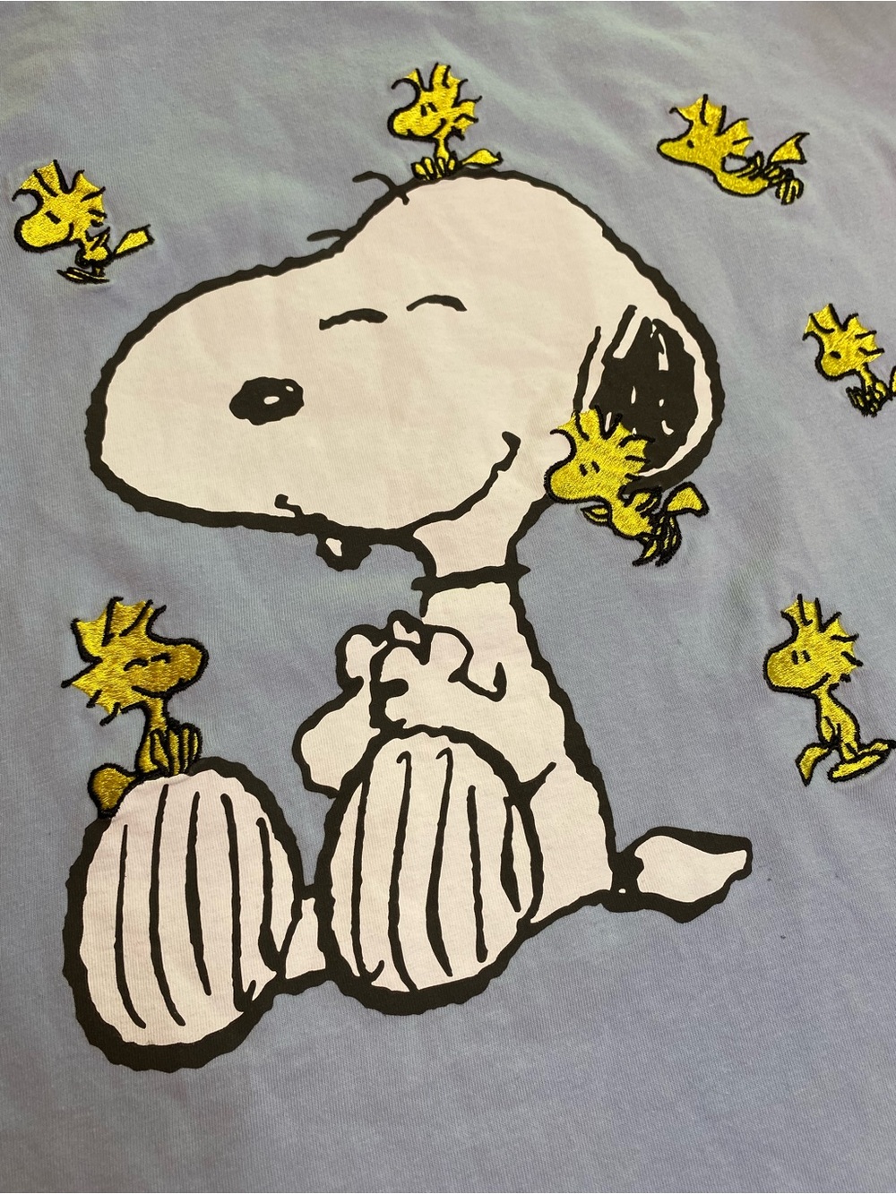 Snoopy Tee Unisex Women’s L Woodstock 70s 90s Cartoon Kidcore Peanuts Dog Y2K - Picture 4 of 7